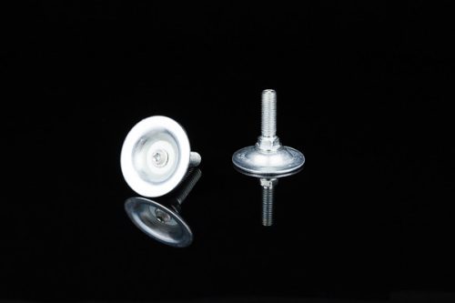 Horganyzott acél állítható láb Ø 48mm méretű talppal, M10x50-es szárral. Kiszerelés: 100 db
