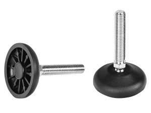 Állítható csuklós láb Ø 60mm méretű talppal, M12x40-es szárral. Kiszerelés: 50 db