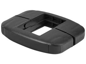 Műanyag köztes bilincs 60x40 mm oszlopokra. Kiszerelés: 25 db