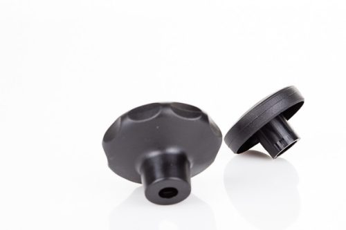 Kétrészes marokanya csillag alakú markolat résszel Ø50 méretben, M10-es anyához. Kiszerelés: 100 db