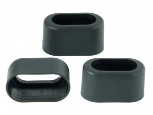 Ovális csőkupak iskolai székekhez 20x40mm-es ovális csövekre. Kiszerelés: 100 db