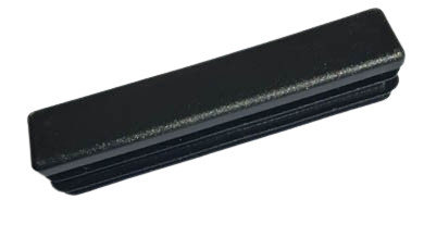 100x20 mm-es zártszelvénydugó alu kerítés lécekhez. Kiszerelés: 100 db