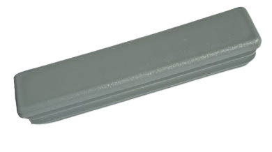 100x20 mm-es zártszelvénydugó alu kerítés lécekhez. Kiszerelés: 100 db