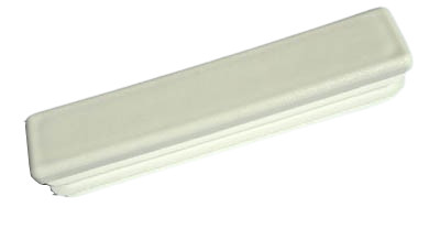 100x20 mm-es zártszelvénydugó alu kerítés lécekhez. Kiszerelés: 100 db