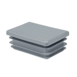   100x20 mm-es zártszelvénydugó, 1,5-3,0 mm falvastagsághoz (100 db) - RAL 7040 Szürke