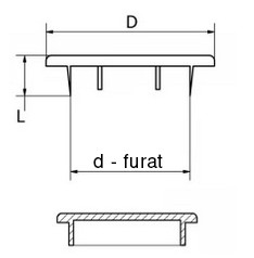 Furattakaró dugó Ø 20,0 mm-es furatokhoz. Kiszerelés: 100 db